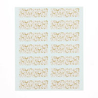 シモジマ 特殊強粘ギフトシール ペタト スター 007067821 1セット(10束)（直送品）