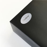 シモジマ ギフトシール オーバル サンキュー銀 007161622 1セット（36片入×10）（直送品）