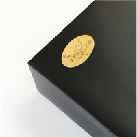 シモジマ ギフトシール オーバル リリィ金 007161629 1セット（36片入×10）（直送品）