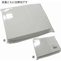 シモジマ 白無地カード G H296ー00 007229600 1セット(1束×5)（直送品）