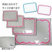 シモジマ 抜型カード クモ S ピンク 007233301 1セット(10束)（直送品）