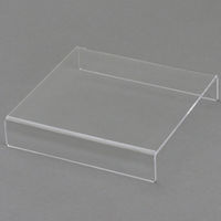 シモジマ アクリルディスプレイ コの字型3面150X150 007306203 1セット(1個×4)