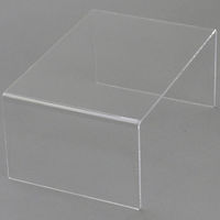 シモジマ アクリルディスプレイ コの字型3面220X150 007306206 1セット(4個)