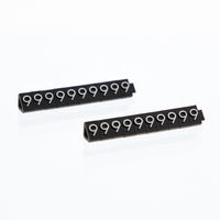 友屋 07107WH9 プライスキューブ S 白 （9） 007306479 1セット（10袋）（直送品）