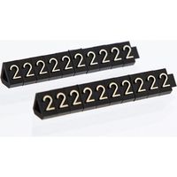 【ケース販売】友屋 プライスキューブ 07106GD2 M 金 (2) 007306582  1ケース(20個入×100袋)（直送品）