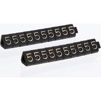 【ケース販売】友屋 プライスキューブ 07106GD5 M 金 (5) 007306585  1ケース(20個入×100袋)（直送品）