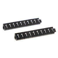 友屋 07106WH1 プライスキューブ M 白 （1） 007306591 1セット（10袋）（直送品）