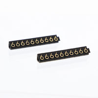 友屋 07107GD6 プライスキューブ S 金 （6） 007306606 1セット（10袋）（直送品）