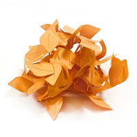 佐野デザイン事務所 クッションサン・リーヴス LJ-KK/かき 007321514 1セット（100袋）（直送品）