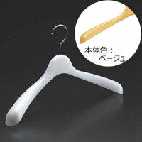 サンワ STー001 発泡ハンガー(ベージュ)  009800211 1セット(5本入×20パック 合計100本)（直送品）