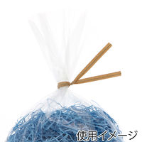 シモジマ 和紙タイ 4×120 クラフト 008750330 1セット(1束(50本)×20)（直送品）