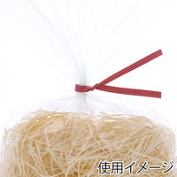 【ケース販売】HEIKO 和紙タイ 4×120 レッド 008750333  1ケース(50本入×20束 合計1000本)（直送品）