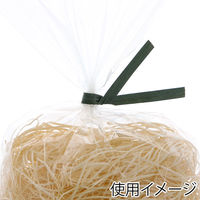 【ケース販売】HEIKO 和紙タイ 6×120 モスグリーン 008750434  1ケース(50本入×20束 合計1000本)（直送品）