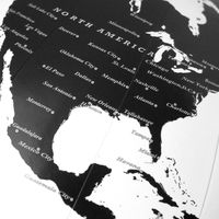 渡辺教具製作所 【ギフト包装品】地球儀 コロナ 3602（直送品）