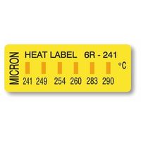 アイピー技研 ヒートラベル(不可逆性)6点表示 1箱(10枚入) 6R-241 1箱(10枚) 3-8756-07（直送品）