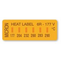 アイピー技研 ヒートラベル(不可逆性)6点表示 1箱(10枚入) 6R-177V 1箱(10枚) 3-8756-08（直送品）