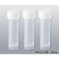 アズワン PPねじ口瓶 30mL 400個入 SC30 1箱(400個) 4-543-02（直送品）