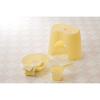 Airy Drop（エアリードロップ） バスチェア イエロー AD-202 1セット（2個入） 藤栄（直送品）