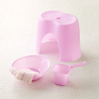 Airy Drop（エアリードロップ） バスチェア パープル AD-205 1セット（2個入） 藤栄（直送品）