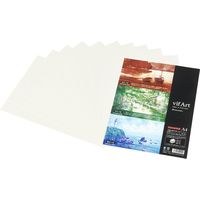 マルマン ヴィフアール水彩紙 カット判 アソートパック A4 S404VA 1セット(10枚×4冊)