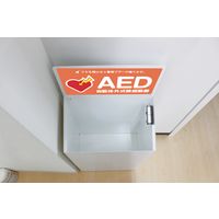 三和製作所 AED収納ボックス　床置きタイプ　窓無 00240723 1台