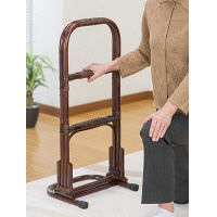 ファミリー・ライフ NEW天然籐らくらく立ち上がり手すり 幅350mm 奥行300mm 高さ810mm 0379810 1個