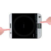 アイリスオーヤマ IHコンロ 1400W 対面操作式） 幅290×奥行360×高さ45mm 卓上 ブラック IHC-T61-B １台