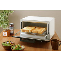 アイリスオーヤマ ミラーオーブントースター トースト4枚 MOT-013-W 白