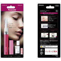 パナソニック フェイスシェーバー フェリエ ウブ毛 眉毛 ルージュピンク ES-WF41-RP