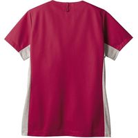 住商モンブラン 男女兼用スクラブ バーガンディ×グレー 9L 72-912 1枚　スクラブ（直送品）