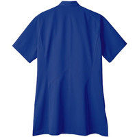 住商モンブラン ジャケット レディス 半袖 ブルー×黒 M JU803-30（直送品）