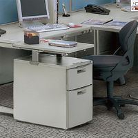 【組立設置込】イトーキ CZデスクシリーズ レベルアップワゴン ホワイト 幅400×奥行600×高さ730mm CZ-046MECNB-W9 1台（直送品）