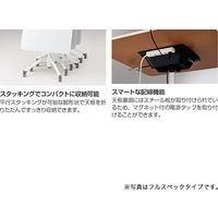 【組立設置込】イトーキ キャスター付き ミーティングテーブルソレイユ 円型 折りたたみタイプ幅1050×奥行1050×高さ720mm 1台（直送品）