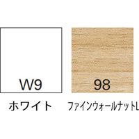 【組立設置込】イトーキ パンフレットスタンド 2列9段 ファインウォールナットL 幅550×奥行445×高さ1590mm VLC-054-98 1台（直送品）