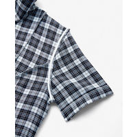 ボンマックス BONOFFICE オーバーブラウス ブルー 15号 AJ0843-36-15（直送品）