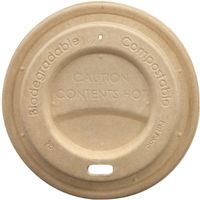 ケーピープラテック 紙製ドリンクカップ用蓋 90パルプリッド ナチュラル 54527 1包：1000枚（50×20）（直送品）