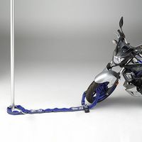 ワイズギア YL-01 チェーン+パッドロック(2500mm) ブルー Q5K-YSK-107-T01 1個