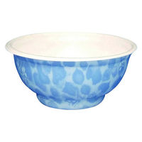 青葉紙業 使い捨て丼容器　どんぶり　Ｄー２　はぎ　本体 205209 1セット（600枚：50枚×12袋）（直送品）