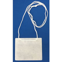 アイ・エス カラーイベント名札 50枚(名刺S白) IEV-NM50S-WH 1袋