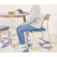 【軒先渡し】ヤマソロ Yummy （ヤミー） ダイニングチェア ブルー 83-823 1セット（2脚入）（直送品）