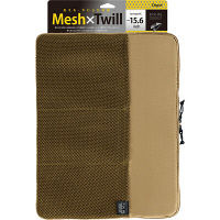 ナカバヤシ 15.6インチPC汎用ツイルケース/ベージュ SZC-FC151806BG 1個（直送品）