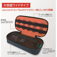 ナカバヤシ SWITCH用セミハードケース ワイド/ブルー SZC-SWI11BL 1個（直送品）