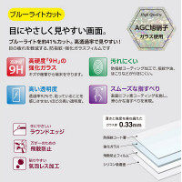 ナカバヤシ iPadPro11ガラスフィルム/ブルーライトカット TBF-IP182GFLKBC 1個（直送品）