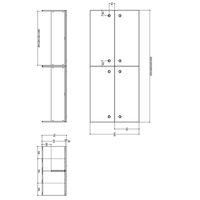 【組立設置込】ARAN WORLD EIDOS エイドス フリーアドレスデスク 天板2連 幅3200×奥行1400×高さ700mm ライトオーク（取寄品）