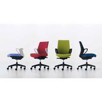 【組立設置込】コクヨ オフィスチェア ピコラ ミニバック フローリング用 ブラック×ターコイズ 1脚（直送品）