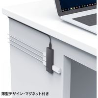USBハブ　USB2.0　USB2.0×4　USBポート　USB-2H401BKN　サンワサプライ　1個