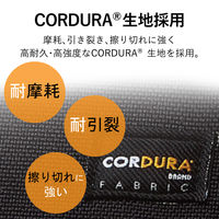エレコム マウスパッド/CORDURA/ブラック MP-CD01BK 1個