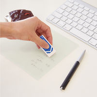 エレコム メモエリア付きシリコンマウスパッド クリア 大き目サイズ(219×160mm) MP-SR02CR 1枚