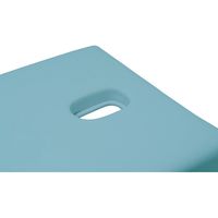 フィフティ・ヴィジョナリー H型脚マッサージベッドBASIC有孔 長180×幅65×高55cm FV-215BH-BL-W65H55（直送品）