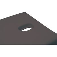 フィフティ・ヴィジョナリー H型脚マッサージベッドBASIC有孔 長180×幅75×高55cm FV-215BH-BR-W75H55（直送品）